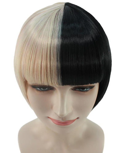 Women's Two-tone Short Bob Wig | Multiple Color Collection | Premium Breathable Capless Cap