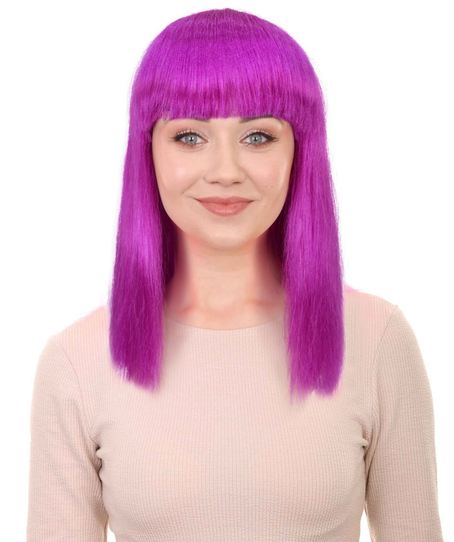Pageboy II Wig, Purple
