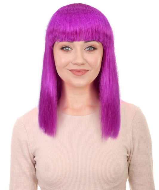 Pageboy II Wig, Purple
