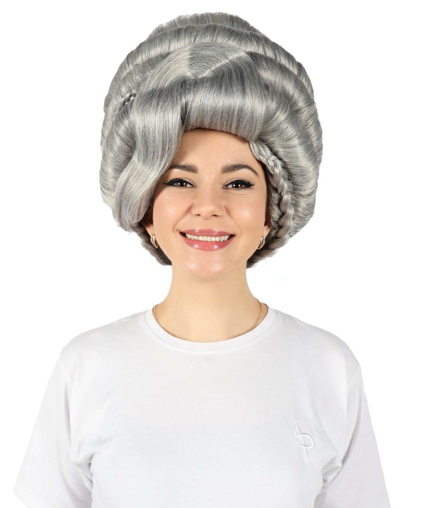 HPO Adult Women's Dramatic Drag Queen High Updo Wig I Flame-retardant Synthetic Fiber