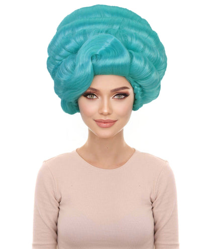 HPO Adult Women's Dramatic Drag Queen High Updo Wig I Flame-retardant Synthetic Fiber