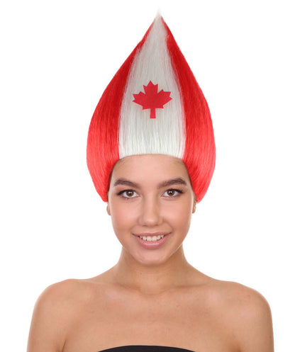 Unisex Flag Troll Wigs Collections| Premium Breathable Capless Cap