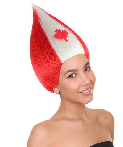 Unisex Flag Troll Wigs Collections| Premium Breathable Capless Cap
