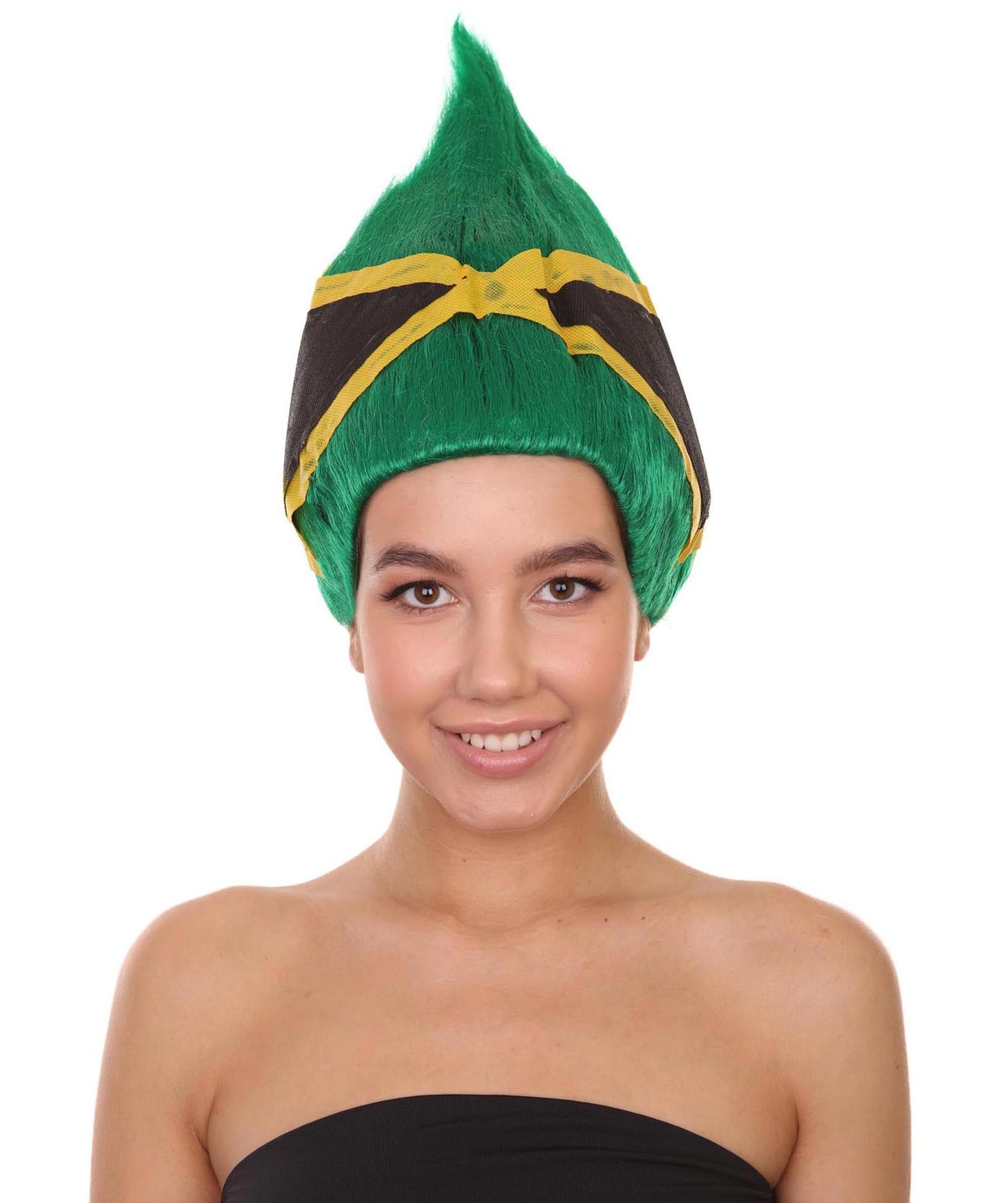 Unisex Flag Troll Wigs Collections| Premium Breathable Capless Cap