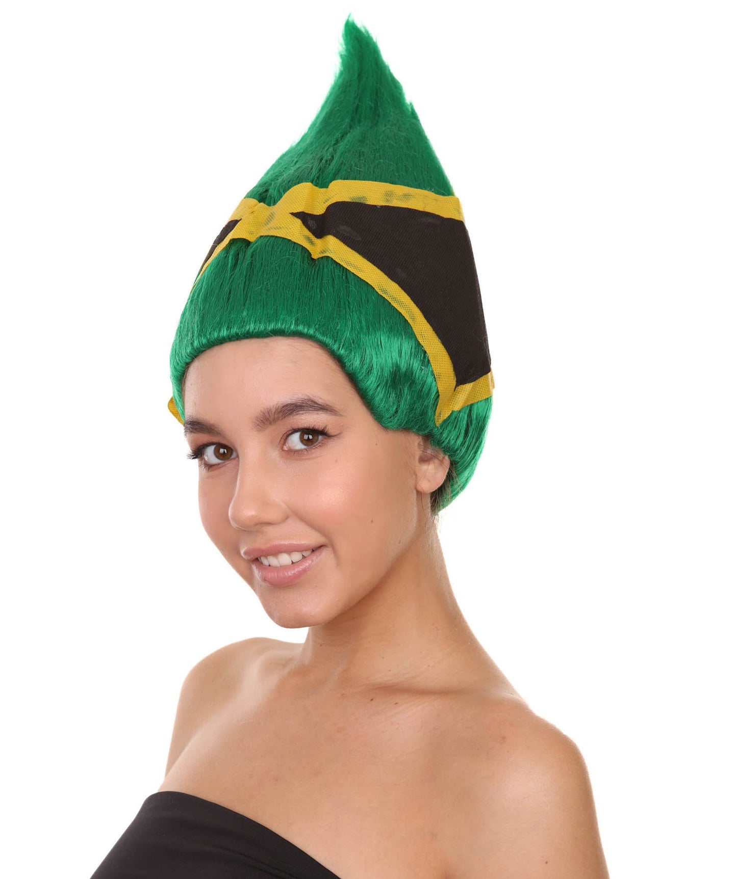 Unisex Flag Troll Wigs Collections| Premium Breathable Capless Cap