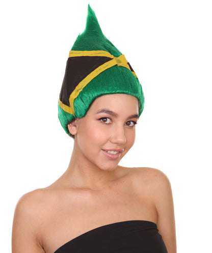 Unisex Flag Troll Wigs Collections| Premium Breathable Capless Cap