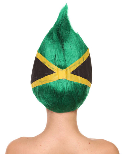 Unisex Flag Troll Wigs Collections| Premium Breathable Capless Cap