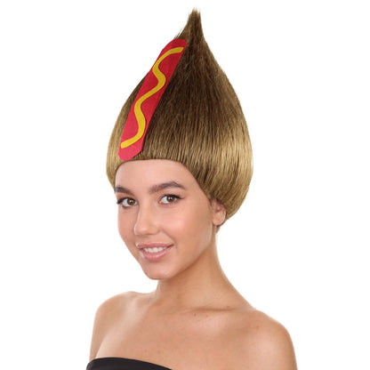 Fun Troll Wigs| Multiple Snack and Flag Options | Premium Breathable Capless Cap