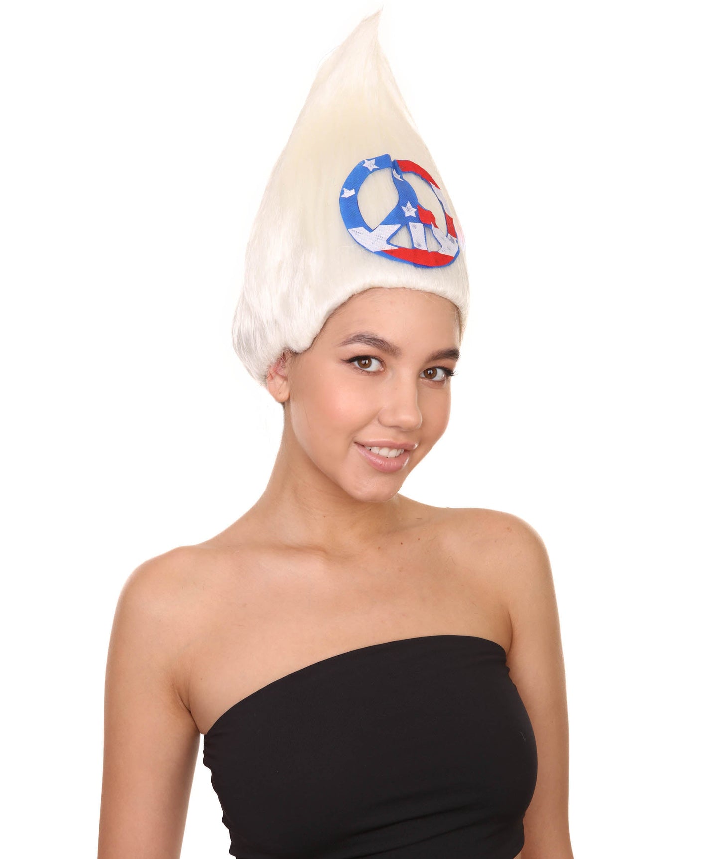 American flag wig
