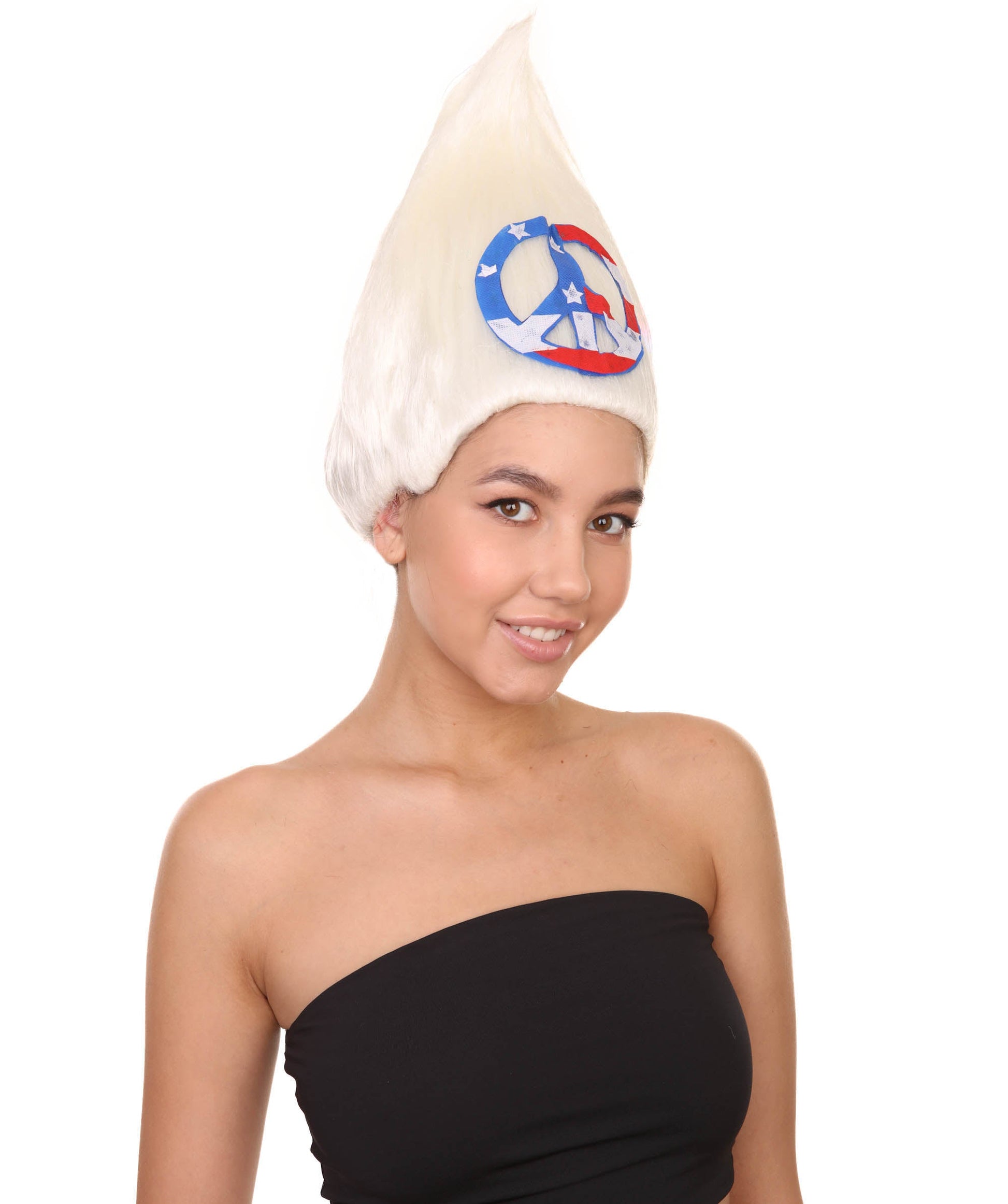 American flag wig