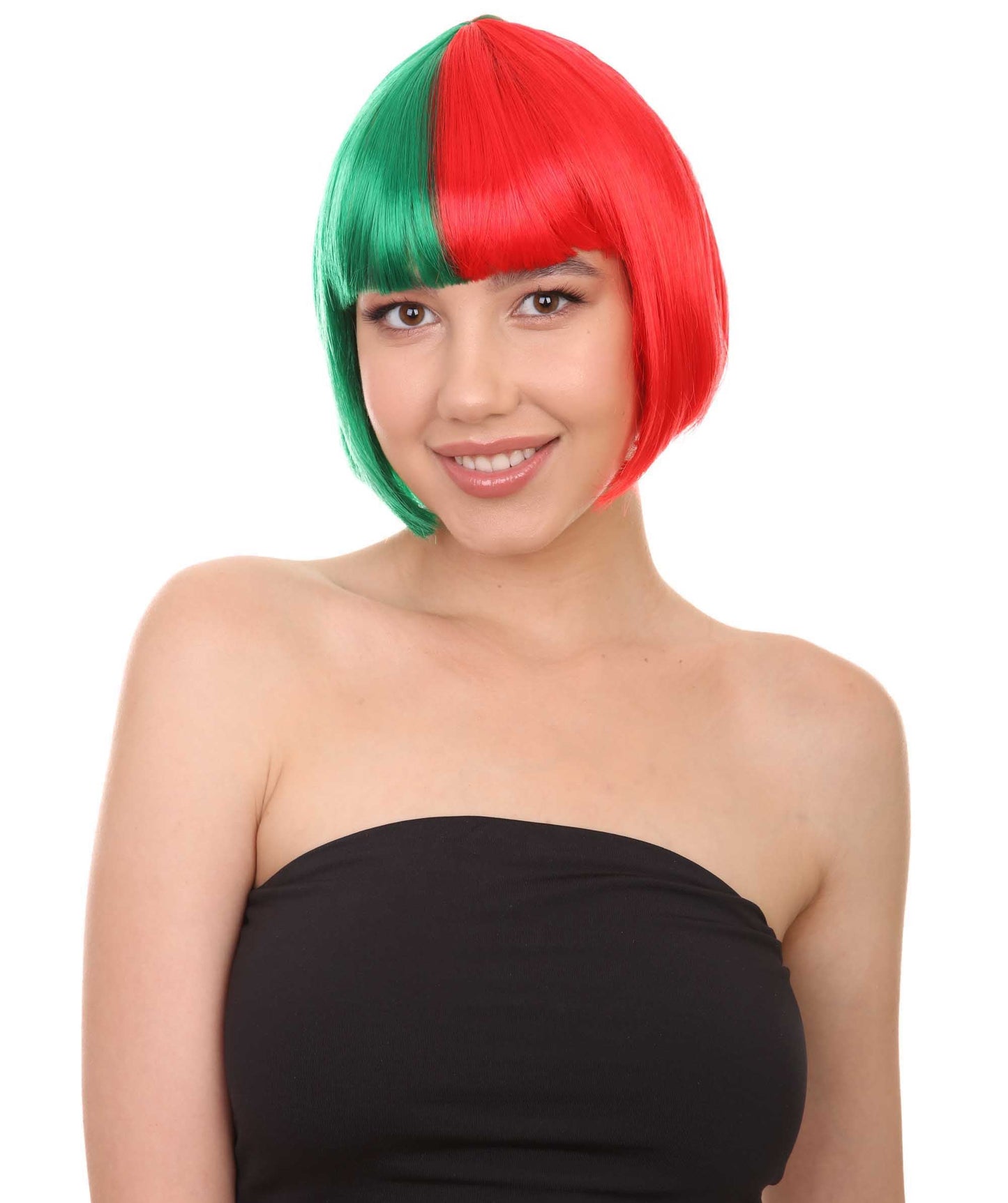 Women's Two-tone Short Bob Wig | Multiple Color Collection | Premium Breathable Capless Cap