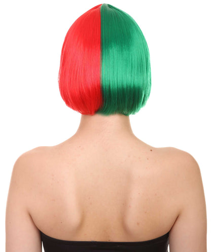 Women's Two-tone Short Bob Wig | Multiple Color Collection | Premium Breathable Capless Cap