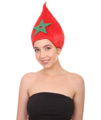 Morocco Flag Troll Wig