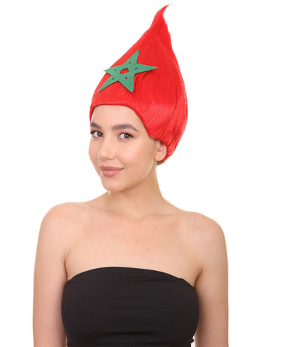 Morocco Flag Troll Wig