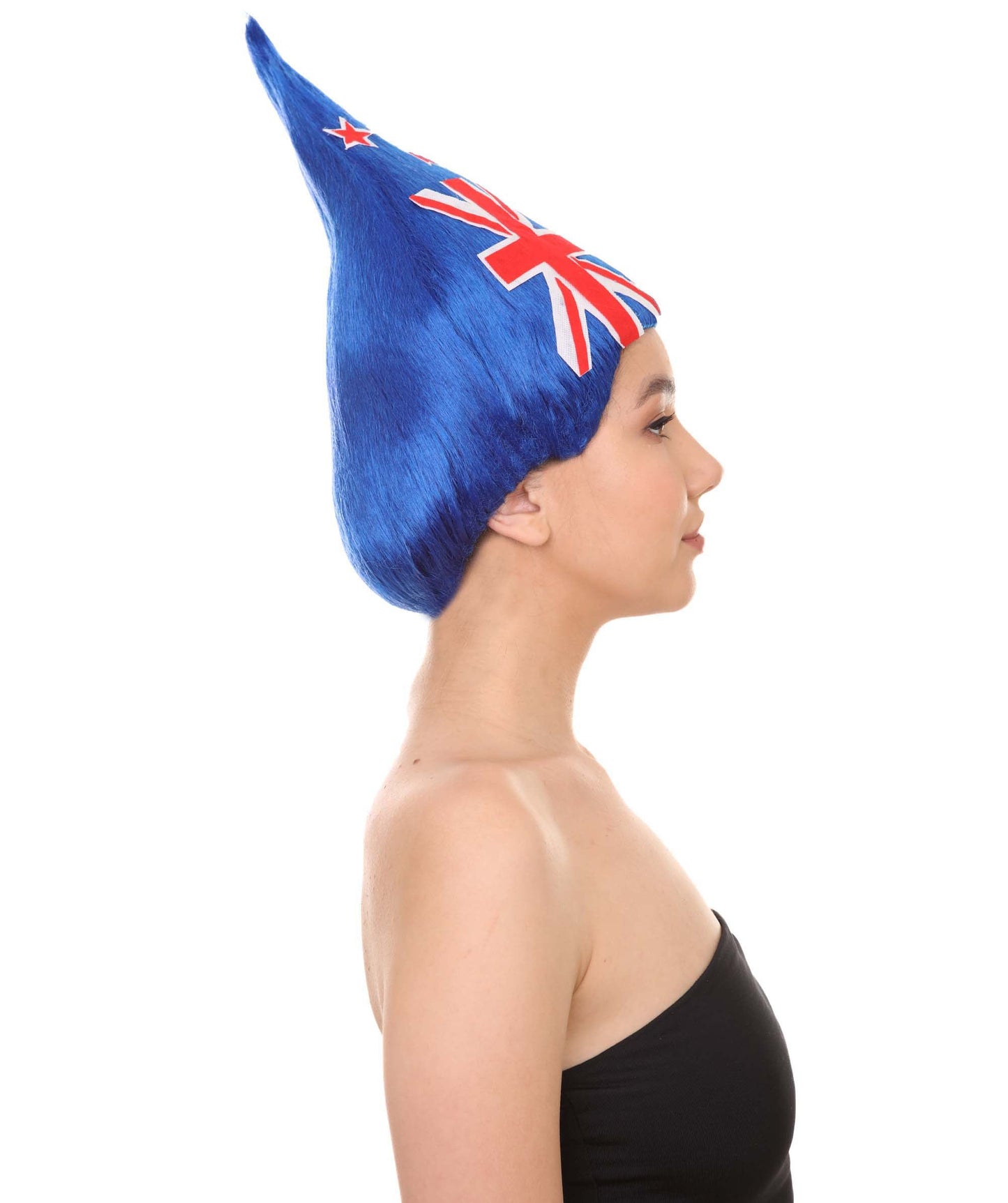 Unisex Flag Troll Wigs Collections| Premium Breathable Capless Cap