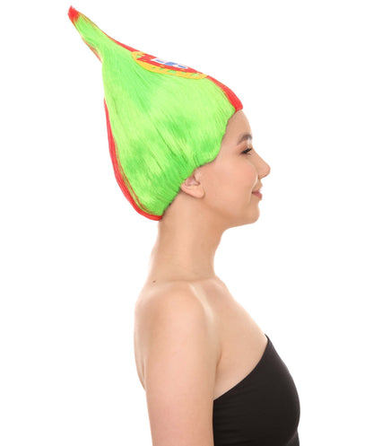 Portugal Flag Troll Wig