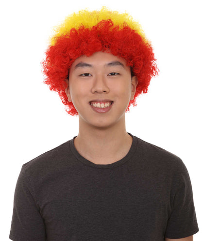 sport afro wig