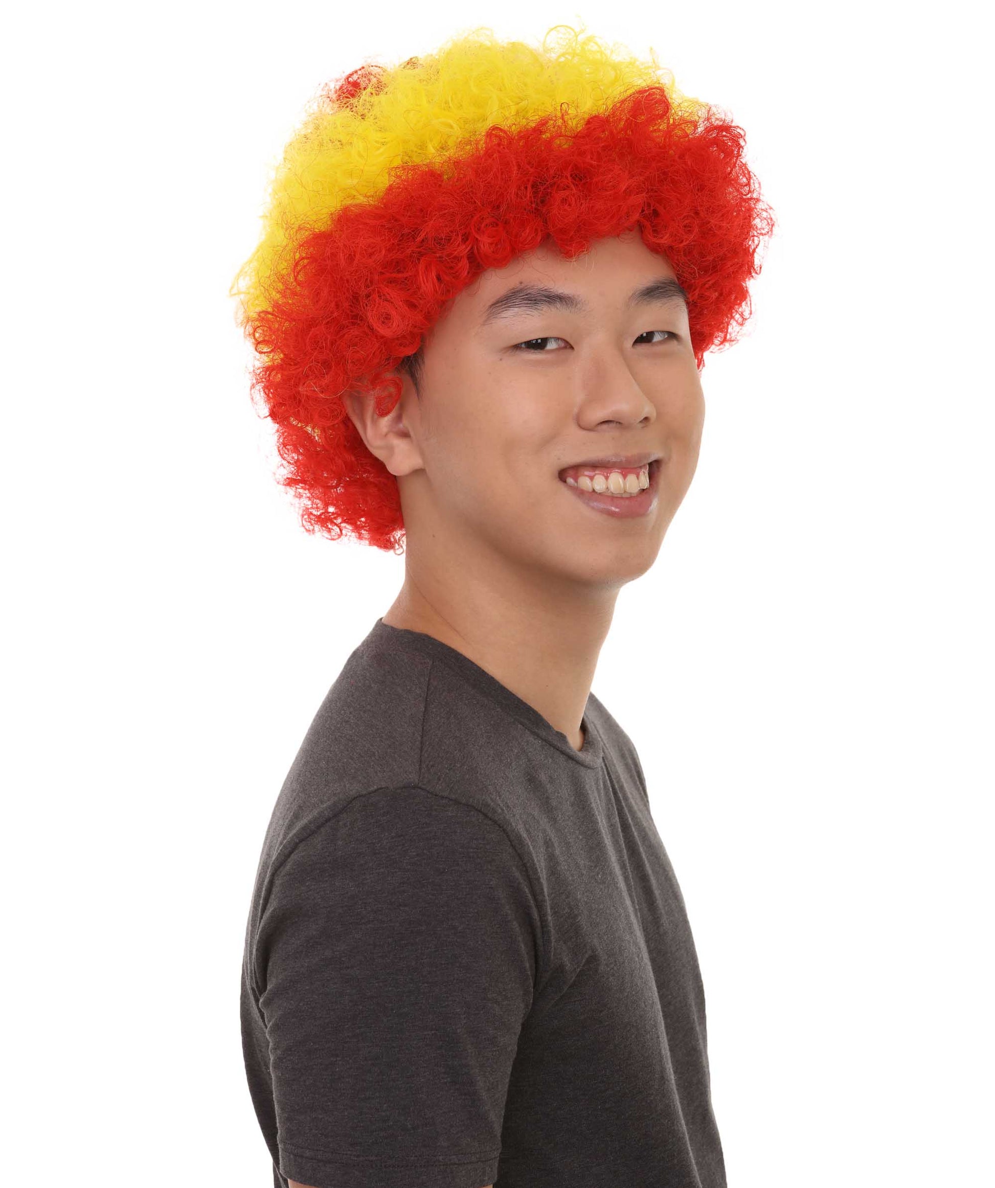 sport afro wig