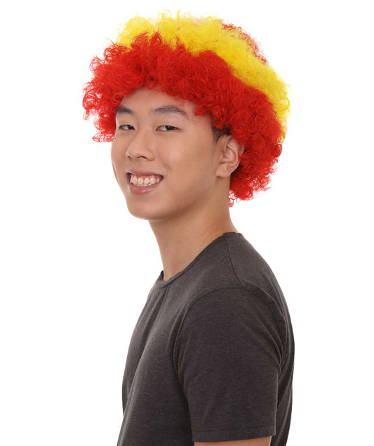 sport afro wig