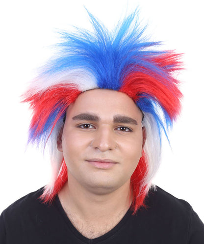 Patriotic Crazy Wig