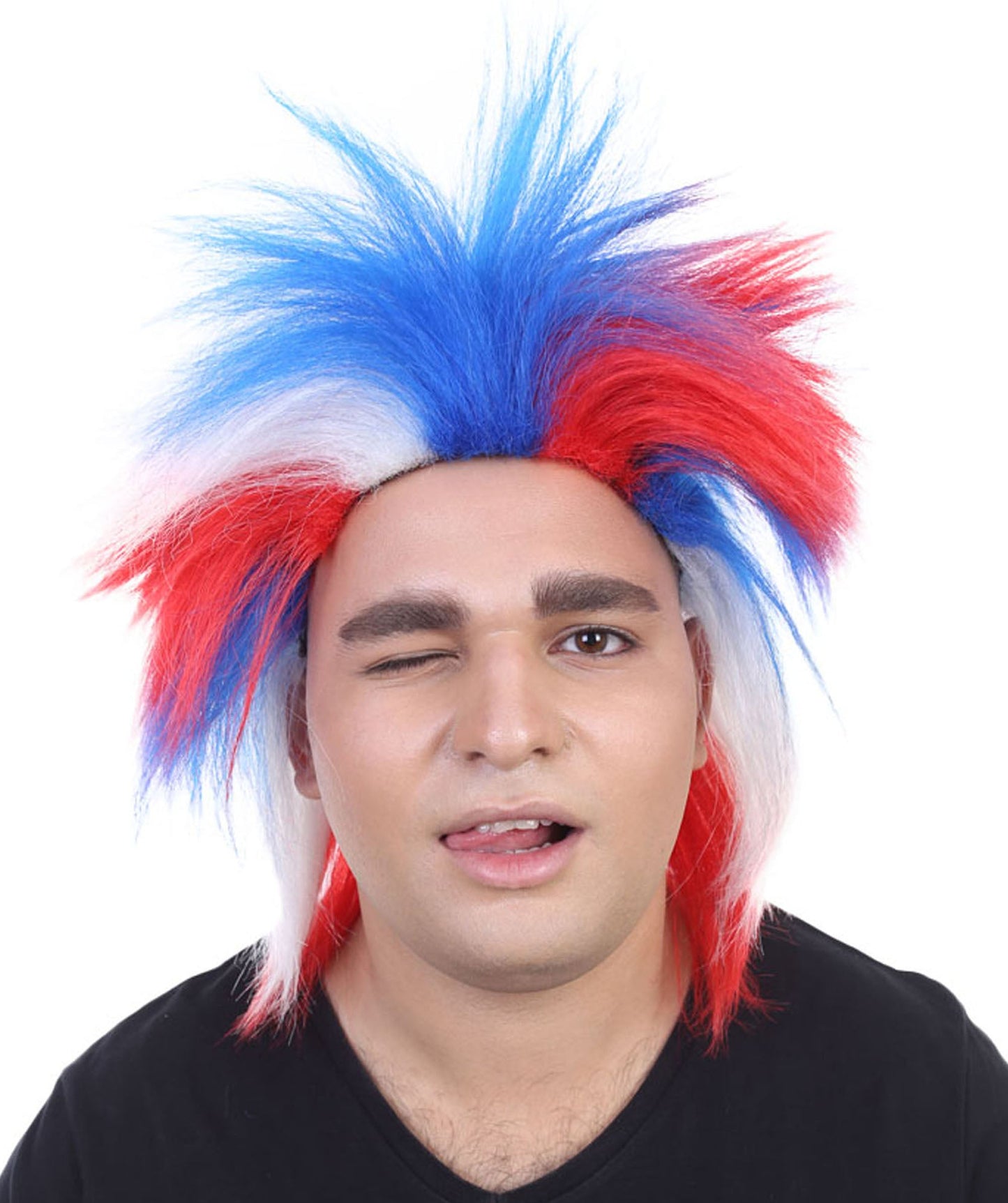 Patriotic Crazy Wig