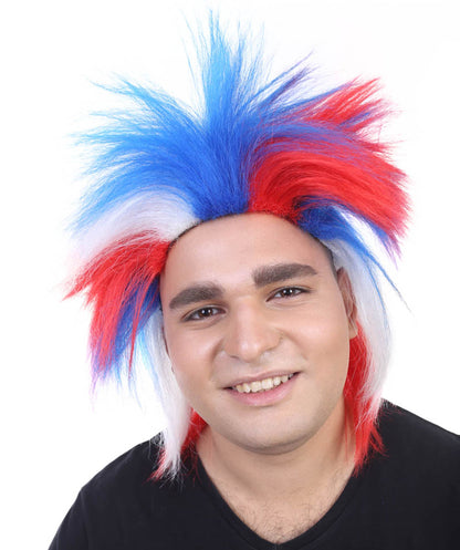 Patriotic Crazy Wig