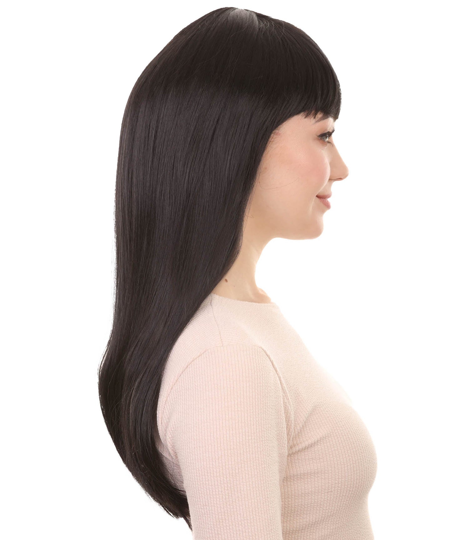 Womens Long Bob Wigs Collections |  Fancy Party Event Ready Halloween Wigs | Premium Breathable Capless Cap