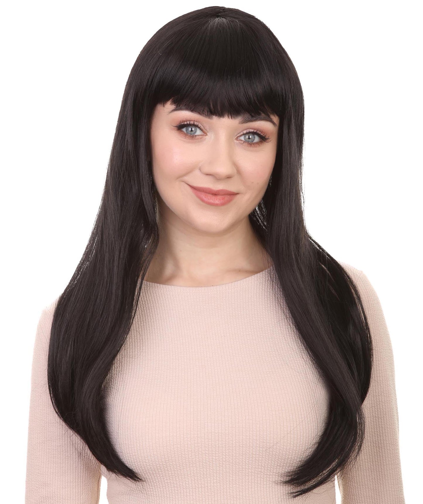 Womens Long Bob Wigs Collections |  Fancy Party Event Ready Halloween Wigs | Premium Breathable Capless Cap