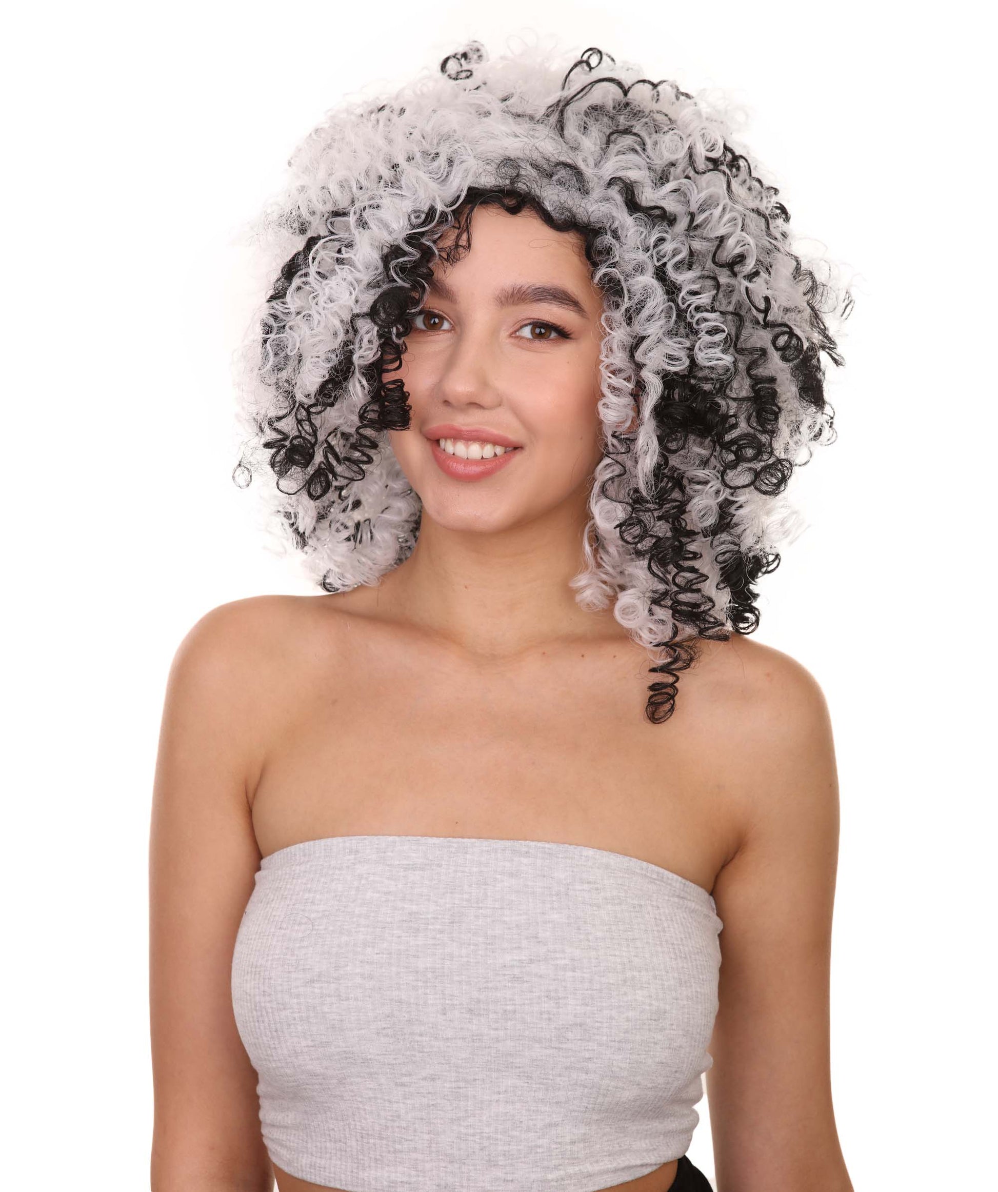 Witch Two-tone Afro Wig