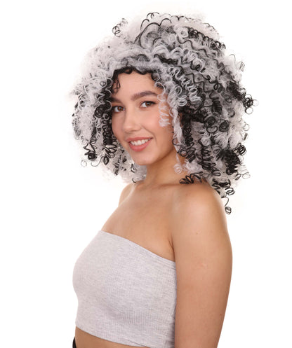 Witch Two-tone Afro Wig