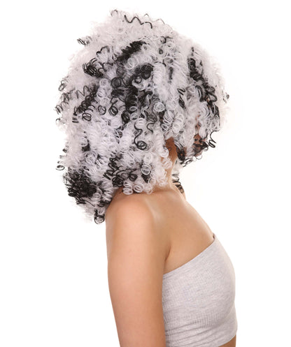 Witch Two-tone Afro Wig
