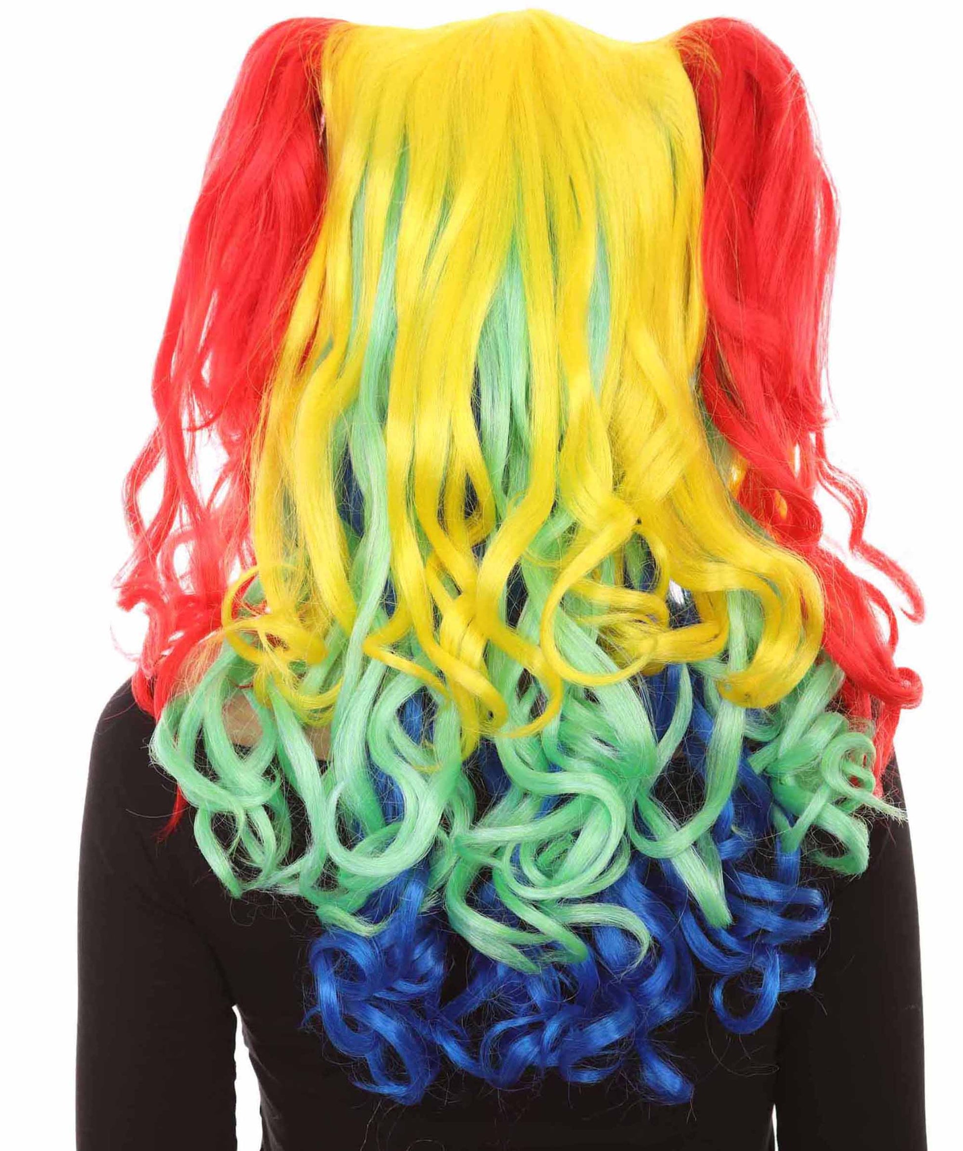 Long Wavy Cosplay Rainbow Wig