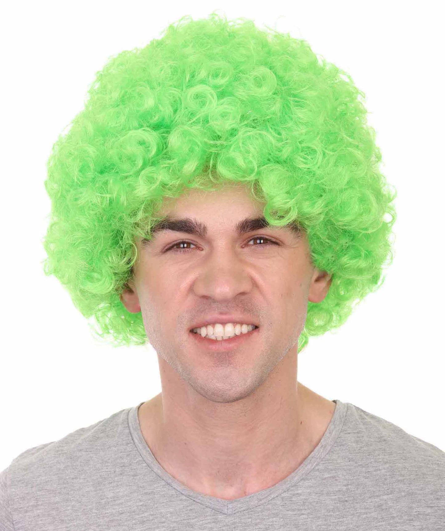 Adult Unisex Multi-color Options Jumbo Sports Afro Wig | Perfect for Cosplay