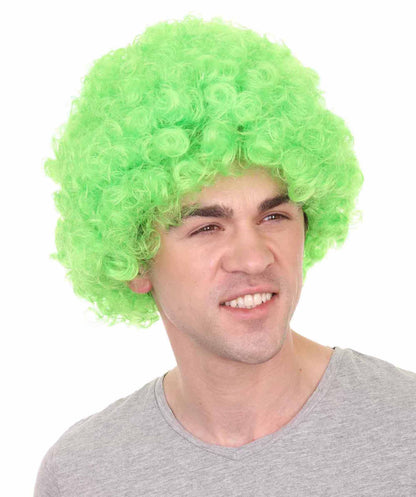 Adult Unisex Multi-color Options Jumbo Sports Afro Wig | Perfect for Cosplay
