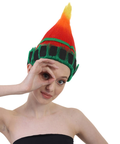 Fun Troll Wigs| Multiple Snack and Flag Options | Premium Breathable Capless Cap