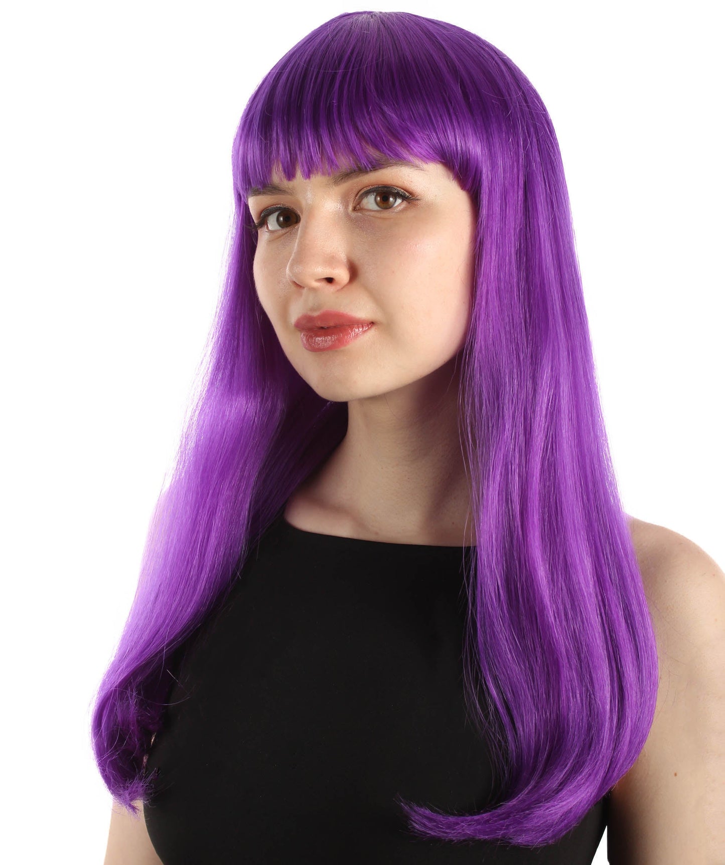 Womens Long Bob Wigs Collections |  Fancy Party Event Ready Halloween Wigs | Premium Breathable Capless Cap