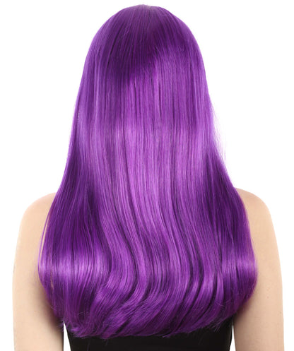 Womens Long Bob Wigs Collections |  Fancy Party Event Ready Halloween Wigs | Premium Breathable Capless Cap