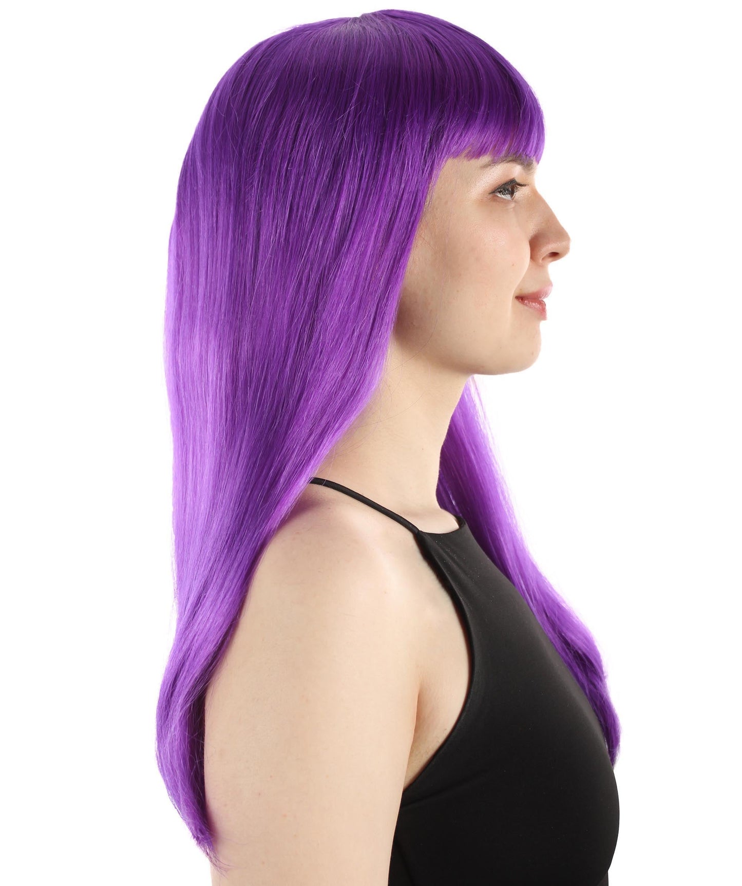 Womens Long Bob Wigs Collections |  Fancy Party Event Ready Halloween Wigs | Premium Breathable Capless Cap