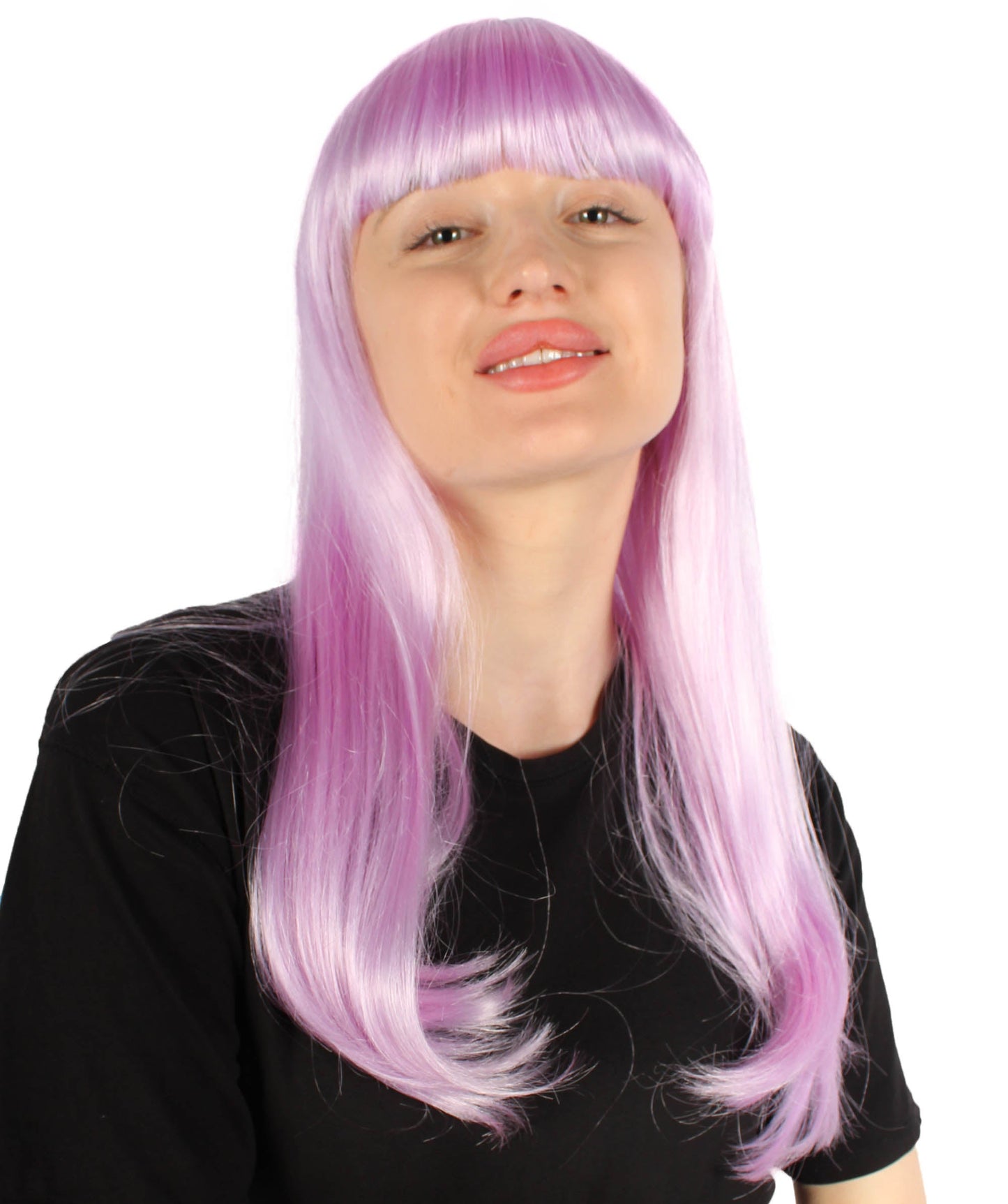 Womens Long Bob Wigs Collections |  Fancy Party Event Ready Halloween Wigs | Premium Breathable Capless Cap