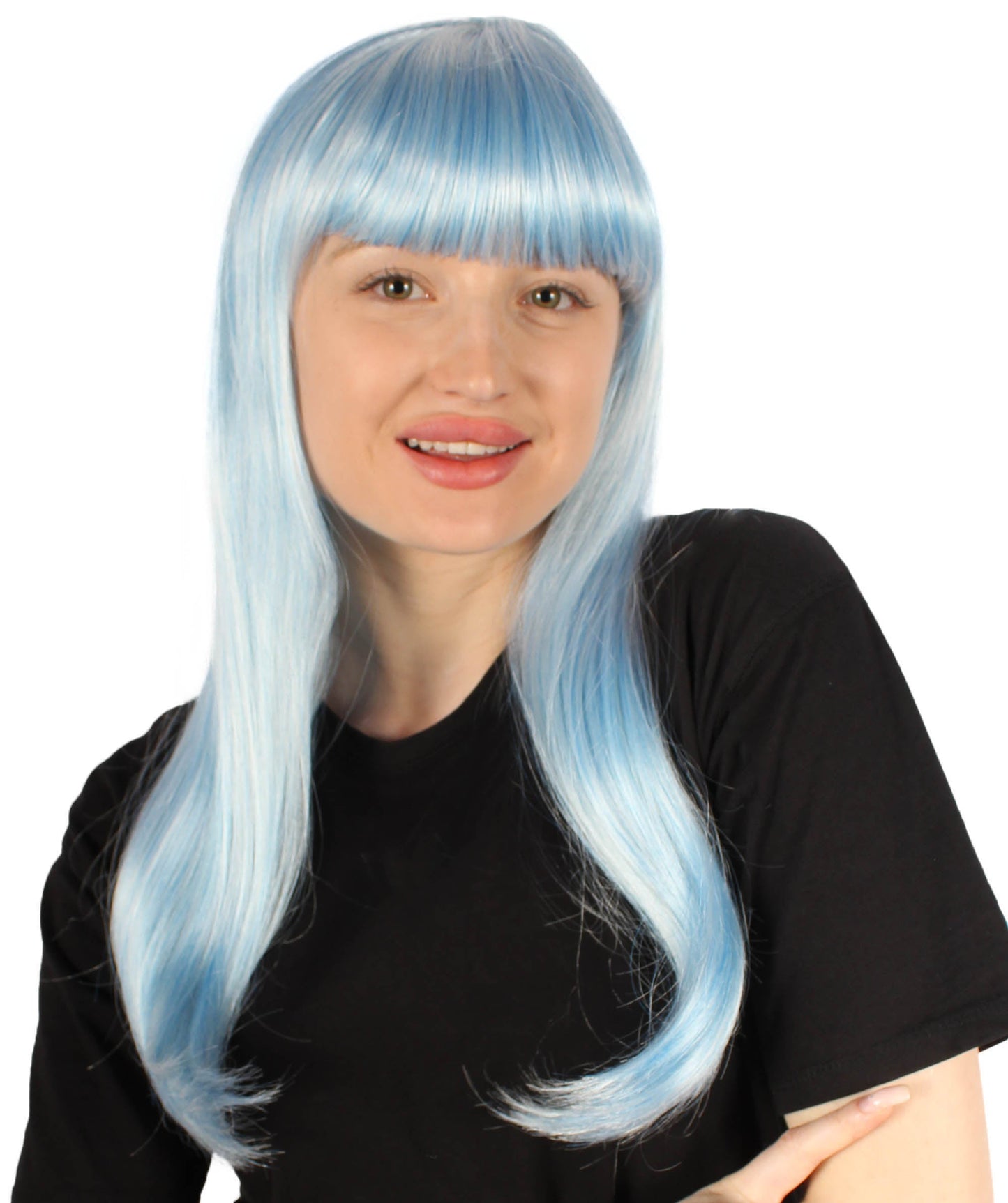 Womens Long Bob Wigs Collections |  Fancy Party Event Ready Halloween Wigs | Premium Breathable Capless Cap
