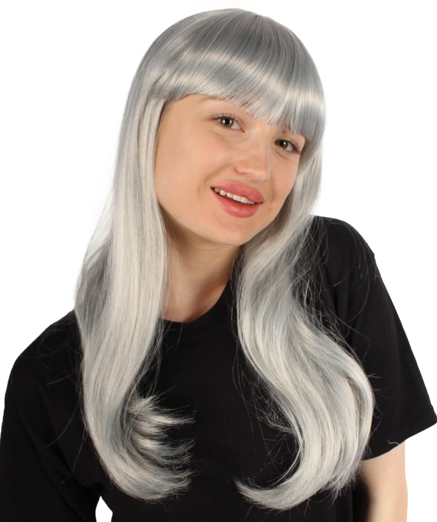 Womens Long Bob Wigs Collections |  Fancy Party Event Ready Halloween Wigs | Premium Breathable Capless Cap