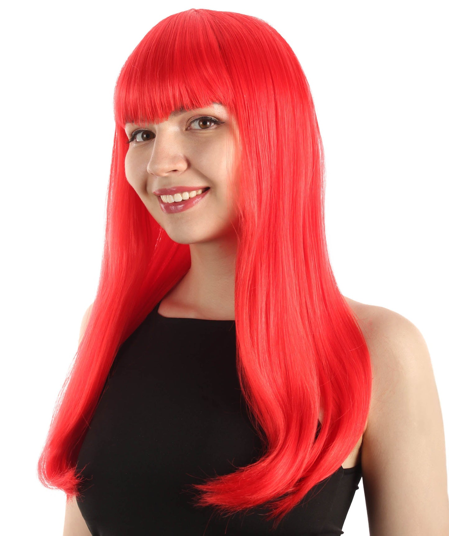 Womens Long Bob Wigs Collections |  Fancy Party Event Ready Halloween Wigs | Premium Breathable Capless Cap