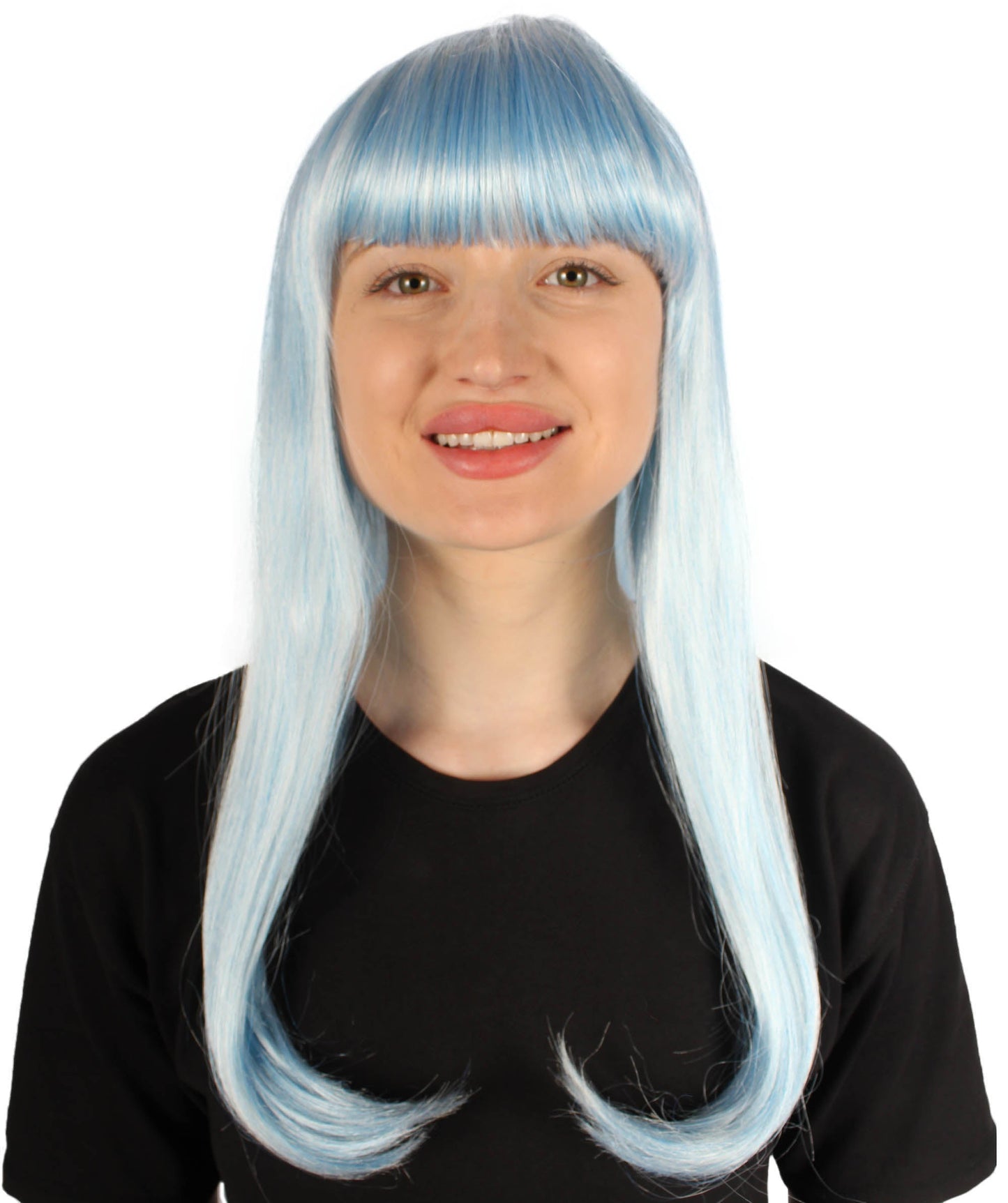 Womens Long Bob Wigs Collections |  Fancy Party Event Ready Halloween Wigs | Premium Breathable Capless Cap