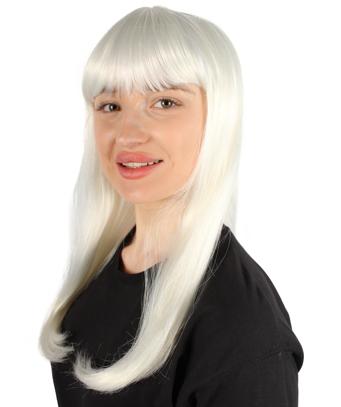Womens Long Bob Wigs Collections |  Fancy Party Event Ready Halloween Wigs | Premium Breathable Capless Cap