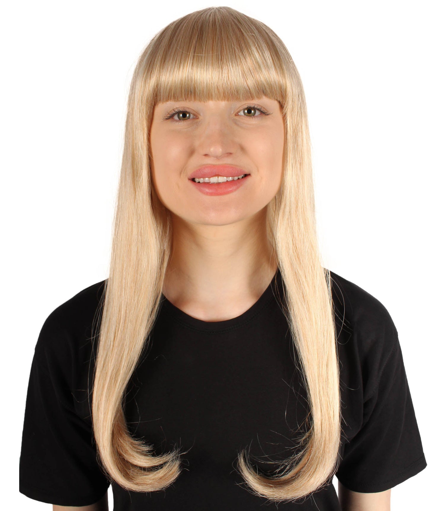Womens Long Bob Wigs Collections |  Fancy Party Event Ready Halloween Wigs | Premium Breathable Capless Cap