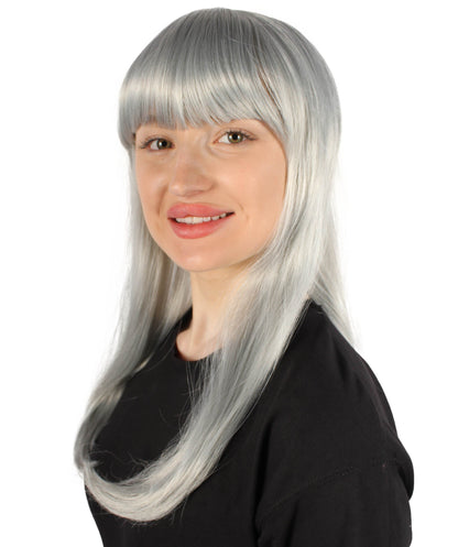 Womens Long Bob Wigs Collections |  Fancy Party Event Ready Halloween Wigs | Premium Breathable Capless Cap