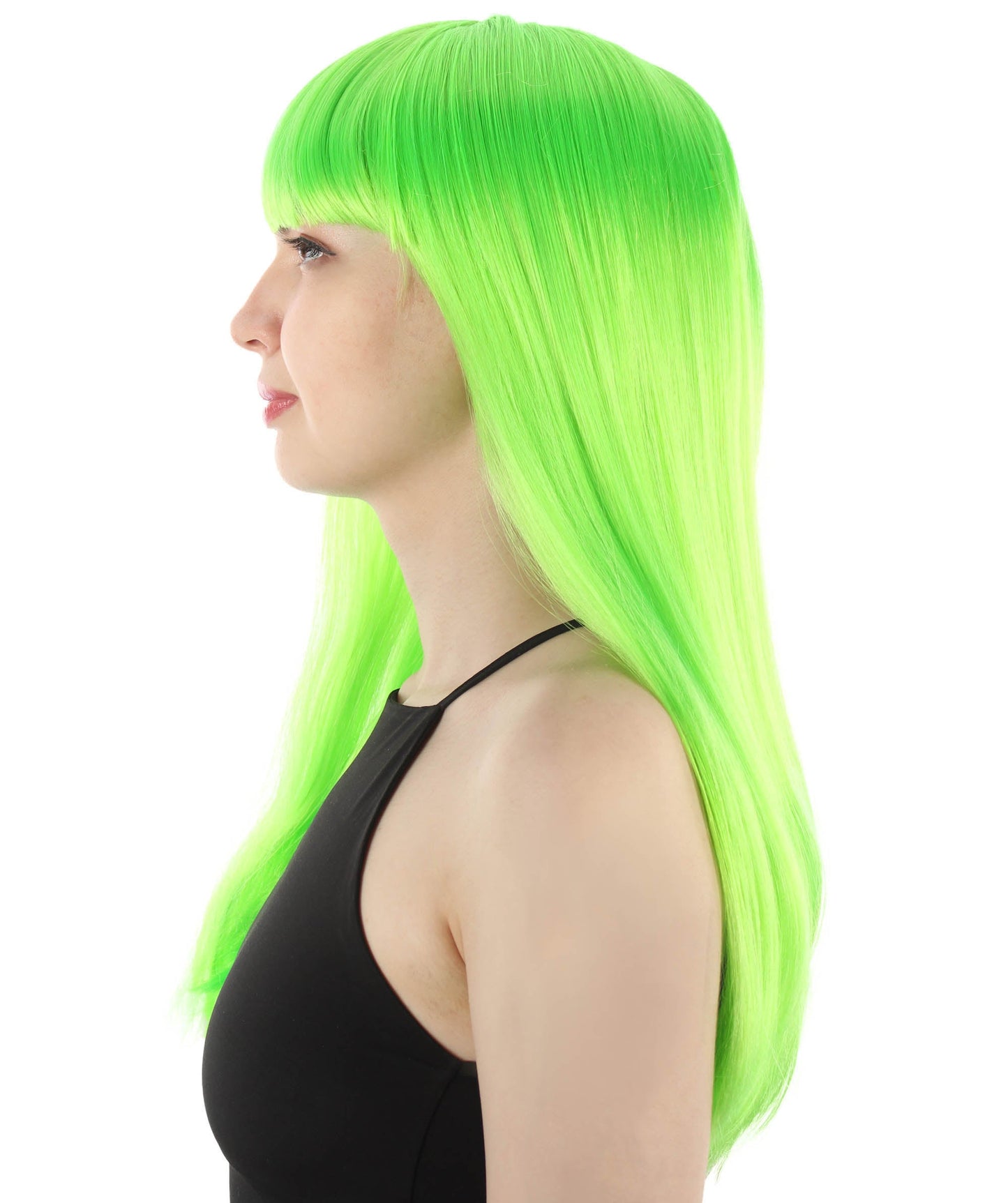 Womens Long Bob Wigs Collections |  Fancy Party Event Ready Halloween Wigs | Premium Breathable Capless Cap