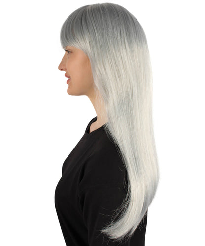 Womens Long Bob Wigs Collections |  Fancy Party Event Ready Halloween Wigs | Premium Breathable Capless Cap