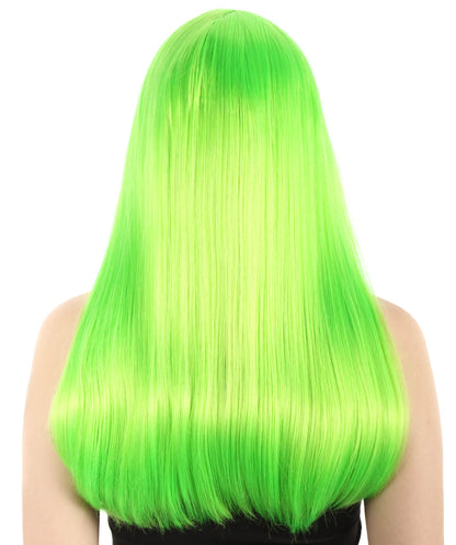 Womens Long Bob Wigs Collections |  Fancy Party Event Ready Halloween Wigs | Premium Breathable Capless Cap