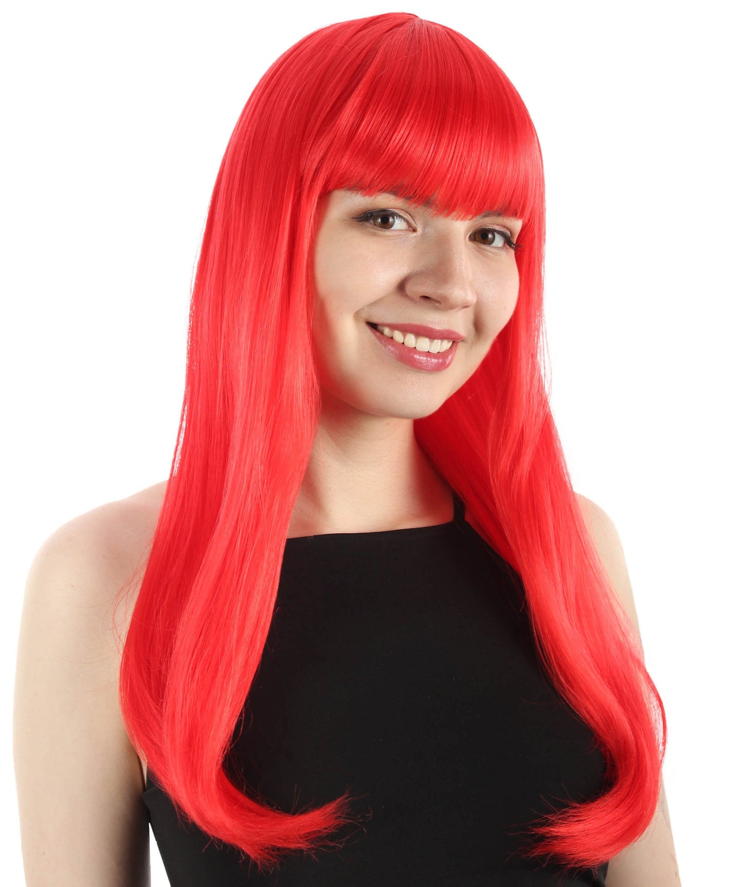 Womens Long Bob Wigs Collections |  Fancy Party Event Ready Halloween Wigs | Premium Breathable Capless Cap